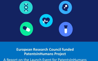 Report on the PatentsInHumans Public Launch Event now published