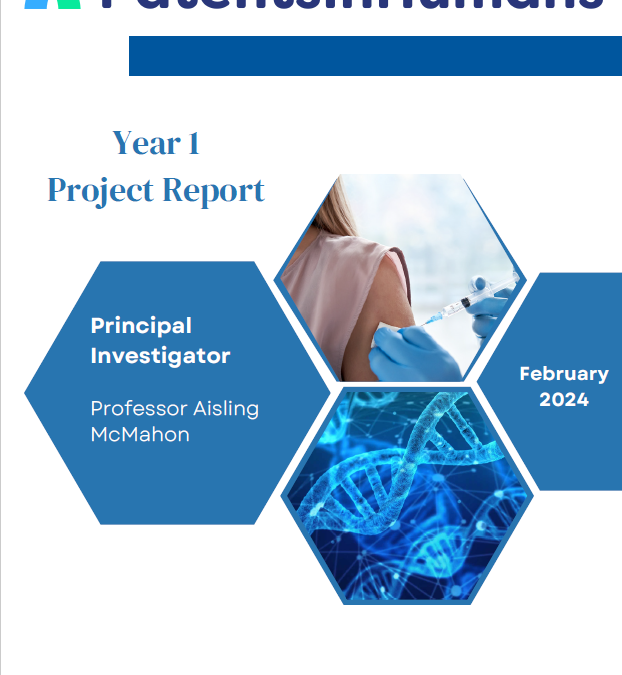 PatentsInHumans Team publish Year 1 Report