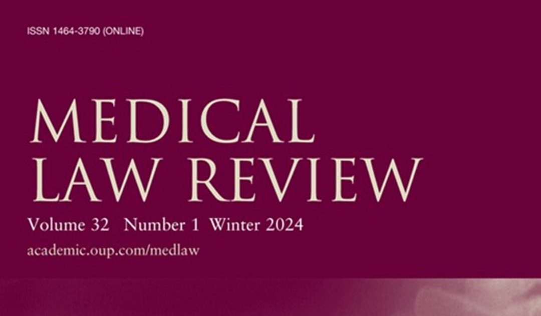 Professor Aisling McMahon & Dr Opeyemi Kolawole publish article in Medical Law Review on bioethical issues related to IPRs over downstream health-technologies developed in the biobank context